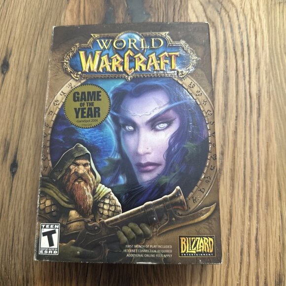 World of Warcraft Windows Video Game Set Tested Working